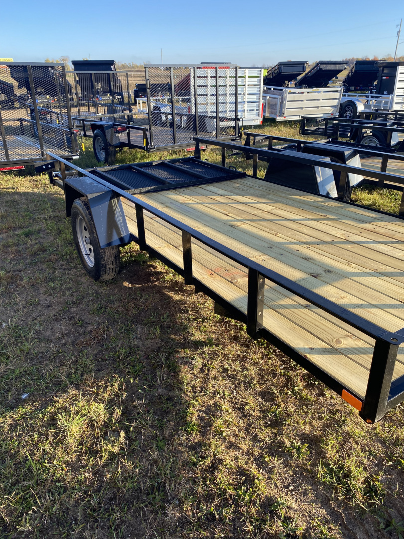 New 2026 AMO 6.4X14 Landscape Trailer