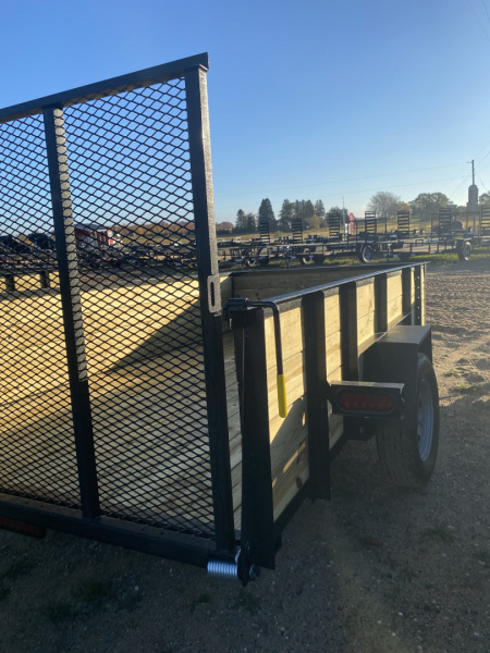 New 2026 AMO 6X14 WOODSIDE Landscape Trailer