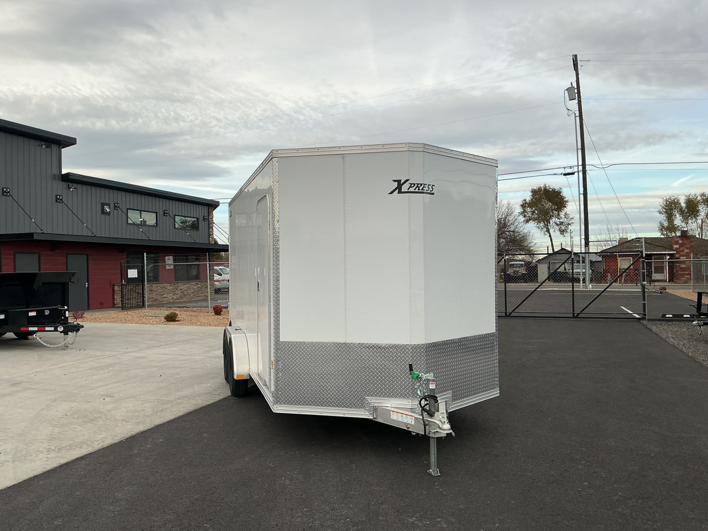 New 7.4X16 TA 7K Aluminum Enclosed Cargo