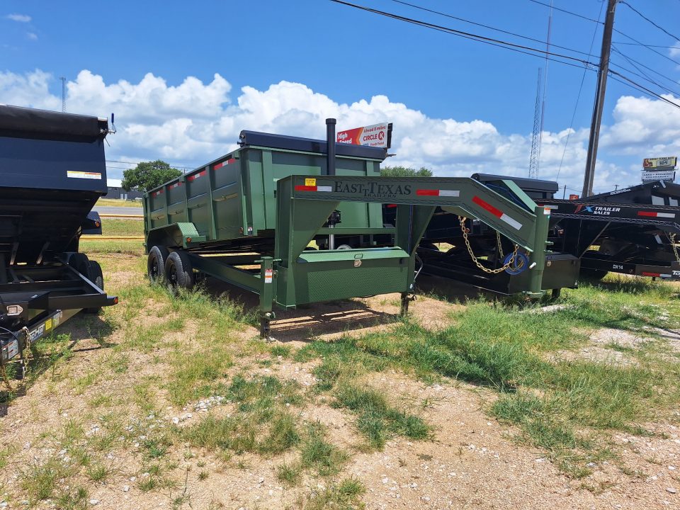 New 2026 East Texas Trailers 83x14 dump Dump Trailer