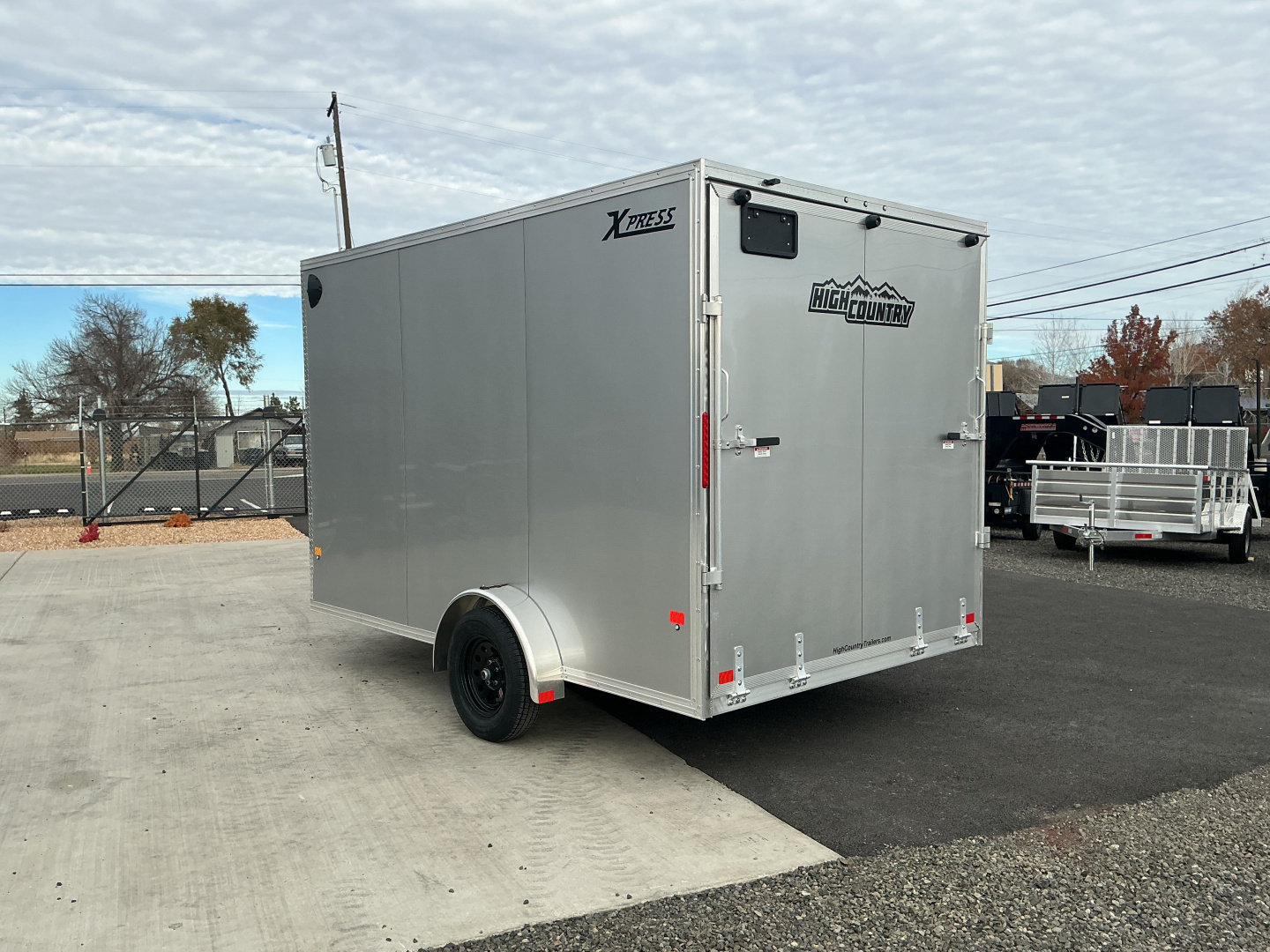 New 7.4x12 SA 3.5K Aluminum Enclosed Cargo