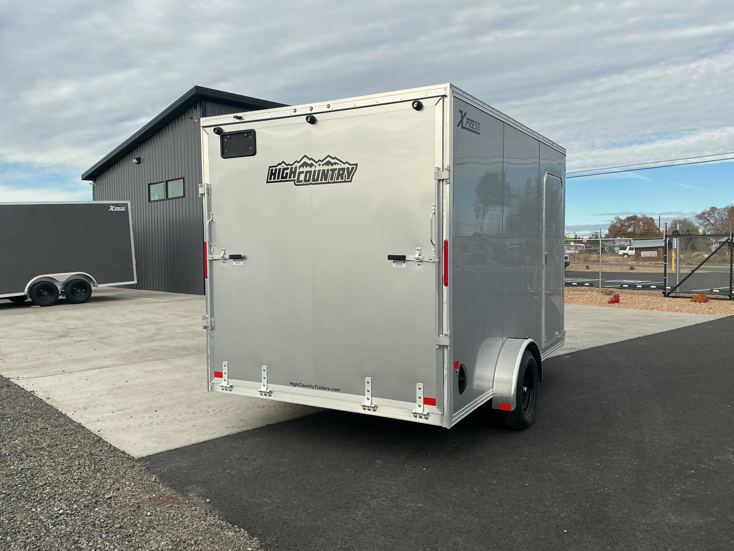 New 7.4x12 SA 3.5K Aluminum Enclosed Cargo