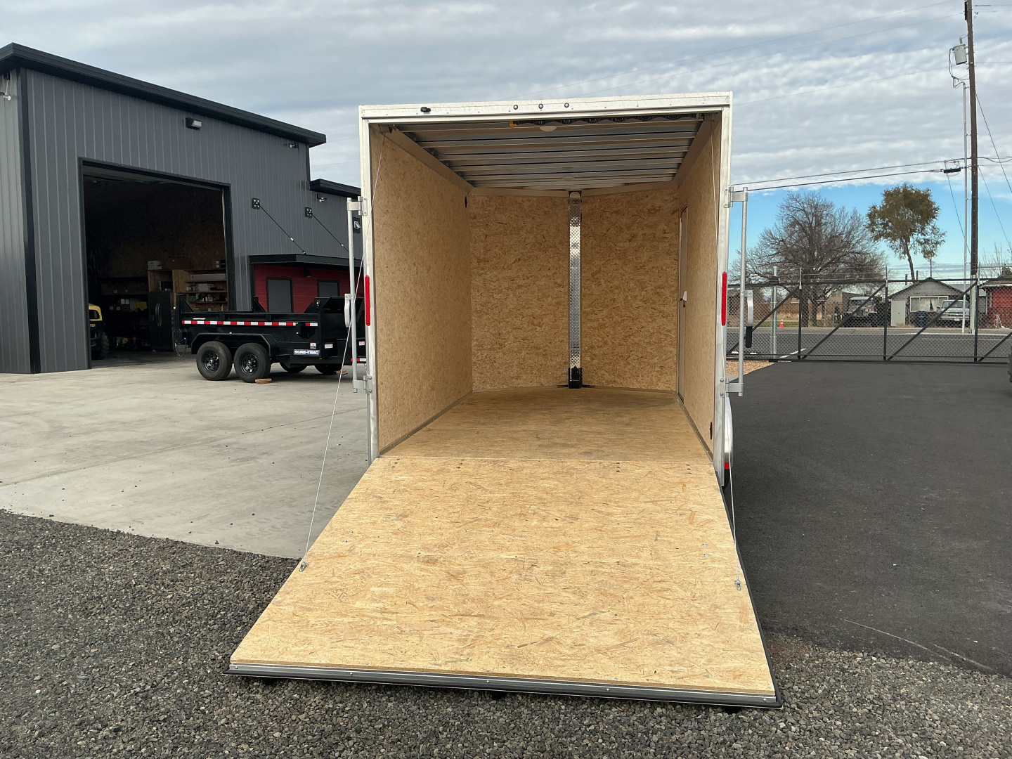New 7.4x12 SA 3.5K Aluminum Enclosed Cargo
