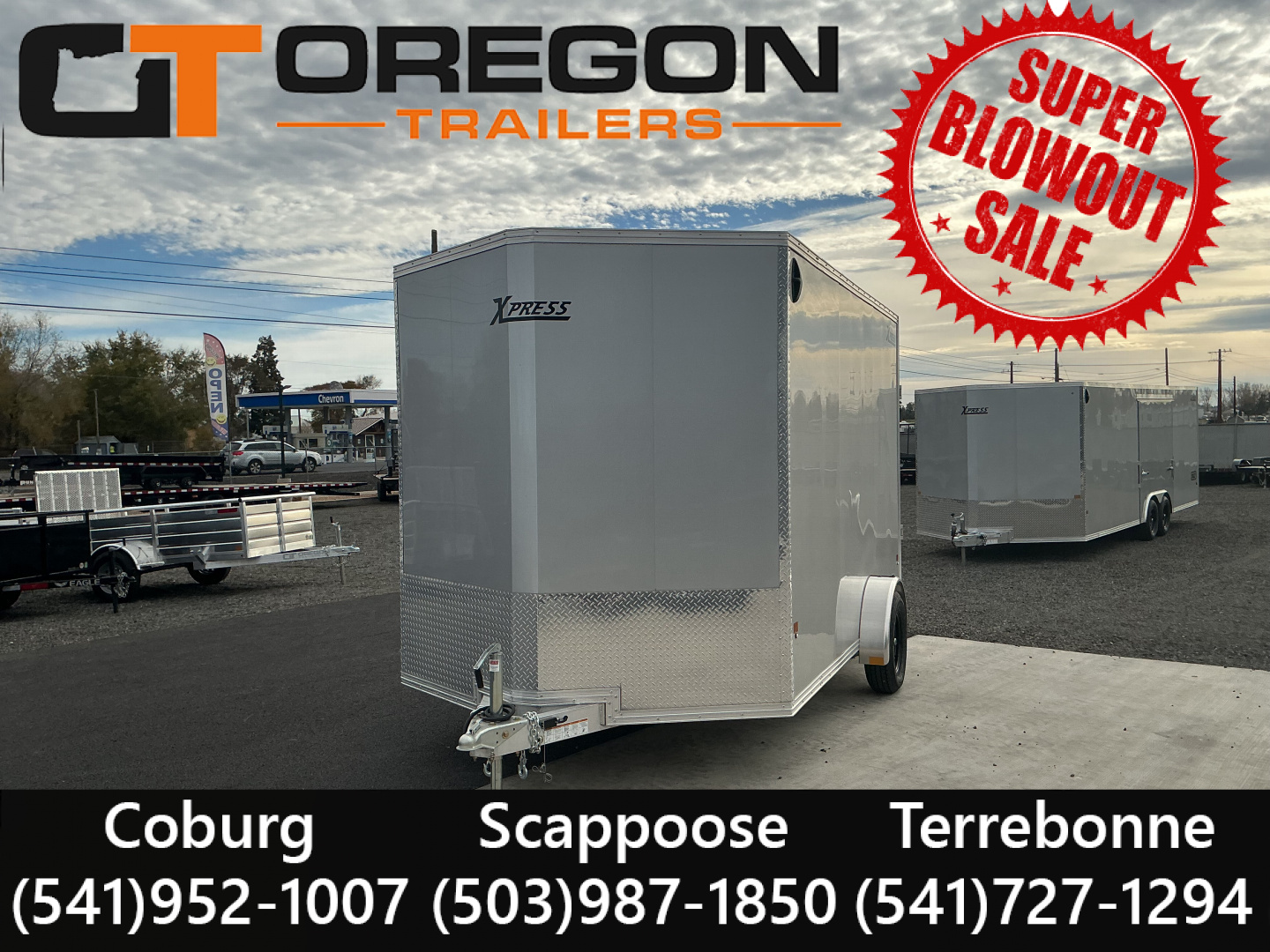 New 7.4x12 SA 3.5K Aluminum Enclosed Cargo