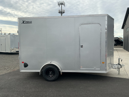 New 7.4x12 SA 3.5K Aluminum Enclosed Cargo