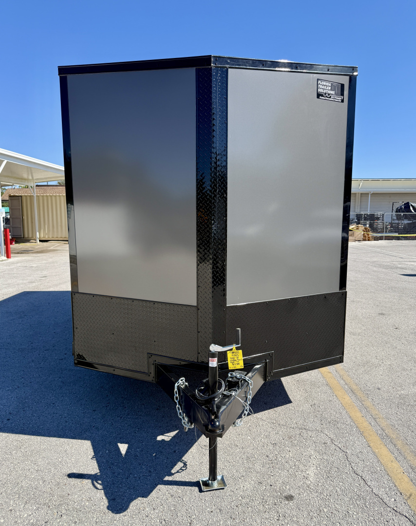 New 2026 Pace American 7.5x16 Rear Ramp Door 7K Black Out Package Cargo / Enclosed Trailer