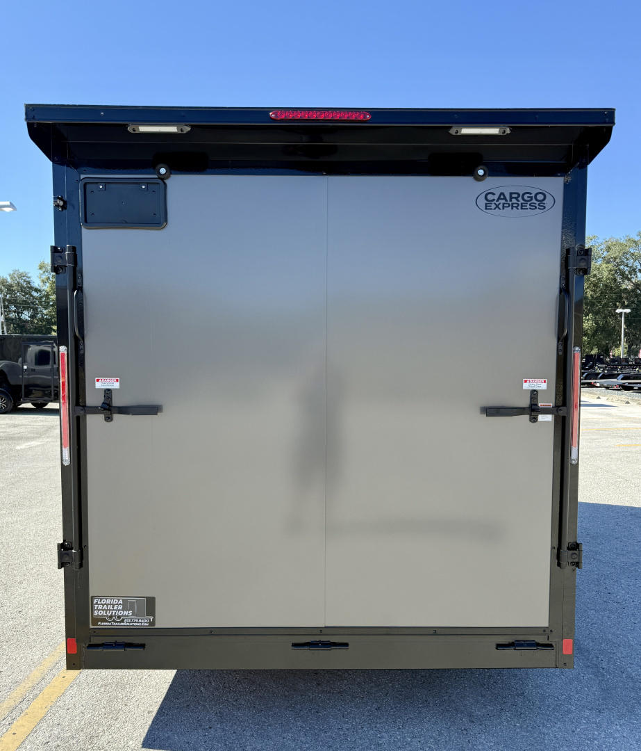 New 2026 Pace American 7.5x16 Rear Ramp Door 7K Black Out Package Cargo / Enclosed Trailer