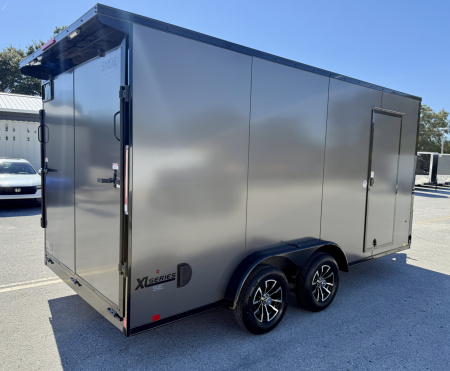 New 2026 Pace American 7.5x16 Rear Ramp Door 7K Black Out Package Cargo / Enclosed Trailer