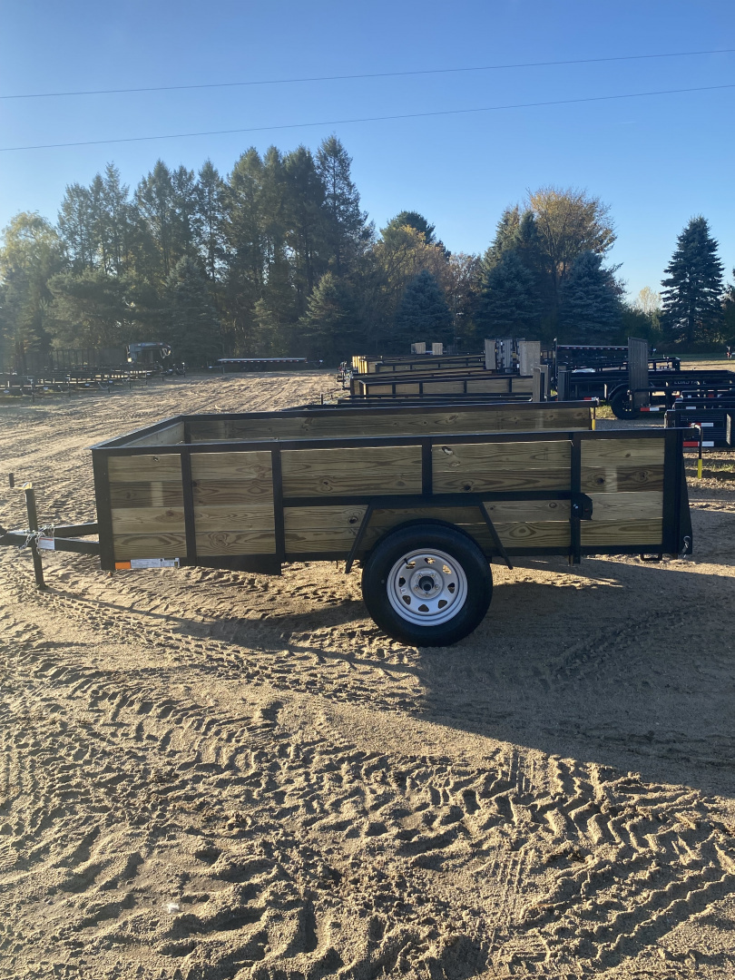 New 2026 AMO 6.8X12 Landscape Trailer WOODSIDE