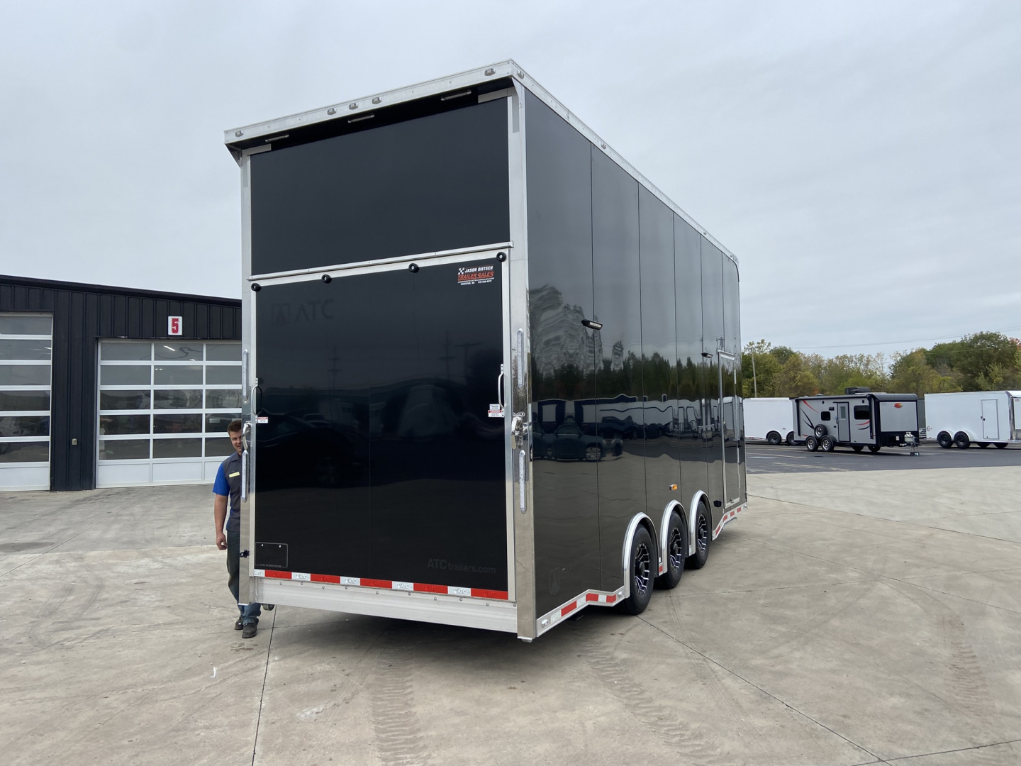 New 2026 ATC Stacker Racing Trailer 24'