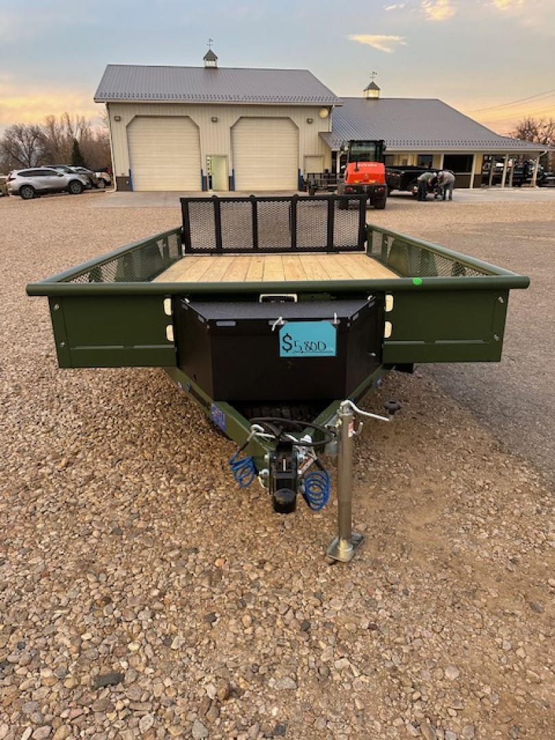 New 2026 Diamond C 12' PSA Utility Trailer