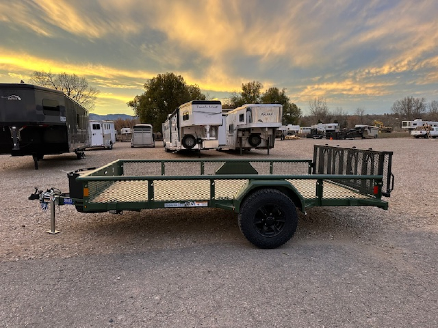 New 2026 Diamond C 12' PSA Utility Trailer
