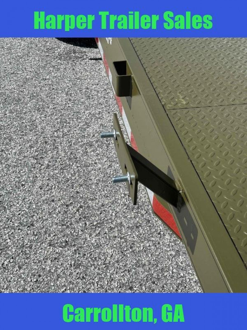 New 2026 7K 82X20 DELUXE STEEL FLOOR CAR HAULER WITH MAG WHEELS