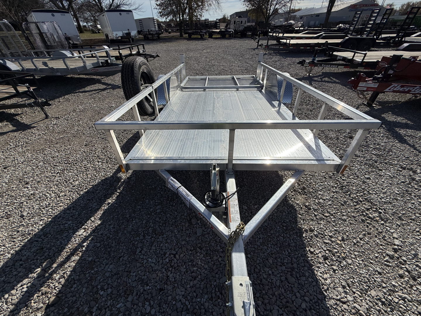 New 2026 Legend Trailers 6X12ODSA30 Utility Trailer 6X12 SA STANDARD GATE (GVW:2990) ALUM