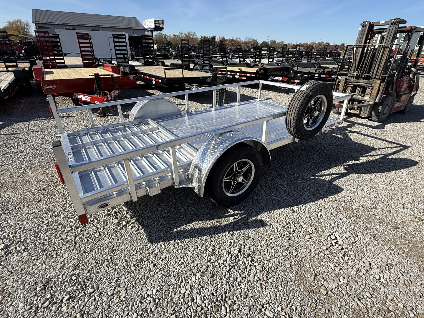 New 2026 Legend Trailers 6X12ODSA30 Utility Trailer 6X12 SA STANDARD GATE (GVW:2990) ALUM