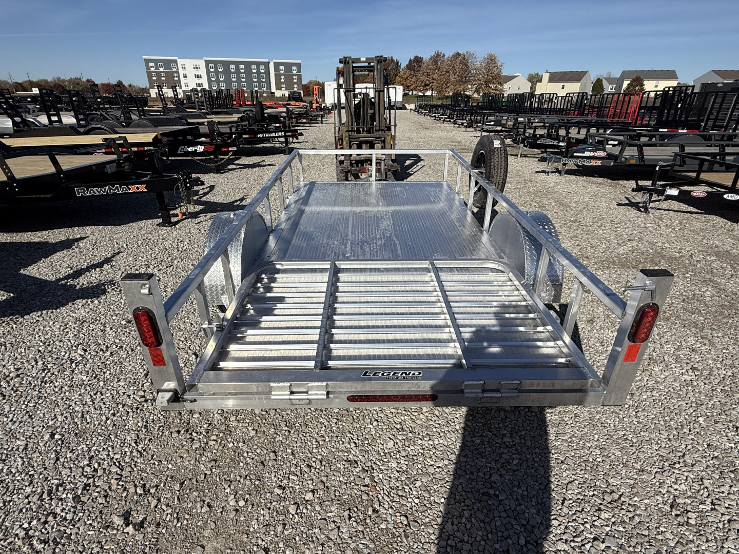 New 2026 Legend Trailers 6X12ODSA30 Utility Trailer 6X12 SA STANDARD GATE (GVW:2990) ALUM