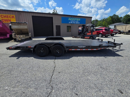 New 2026 DELUXE 82X20 7K DELUXE MODEL STEEL FLOOR CAR HAULER