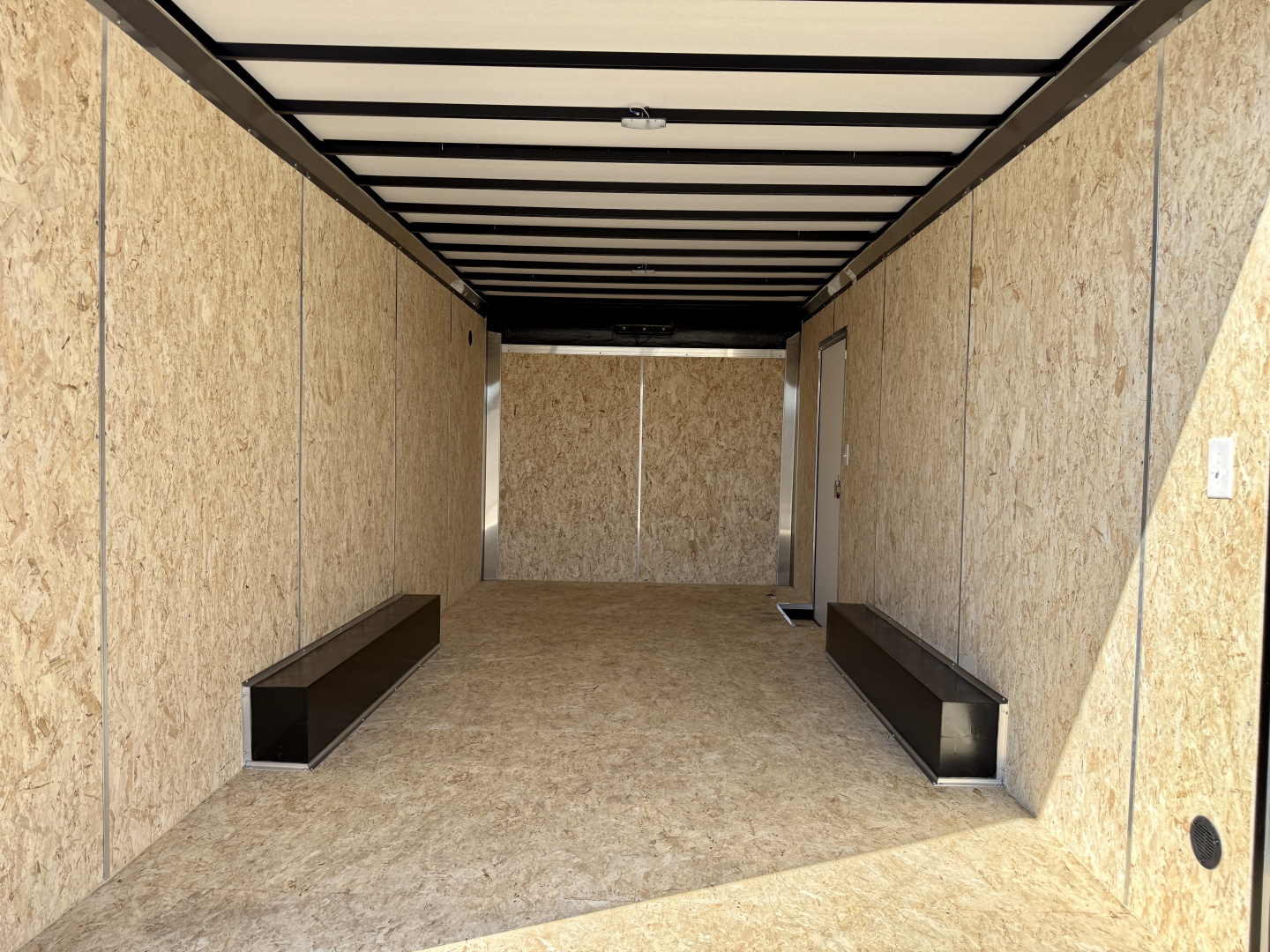 New 2026 Sure-Trac 8.5x18 Contractor Pro 14K Rear Ramp Door Cargo / Enclosed Trailer