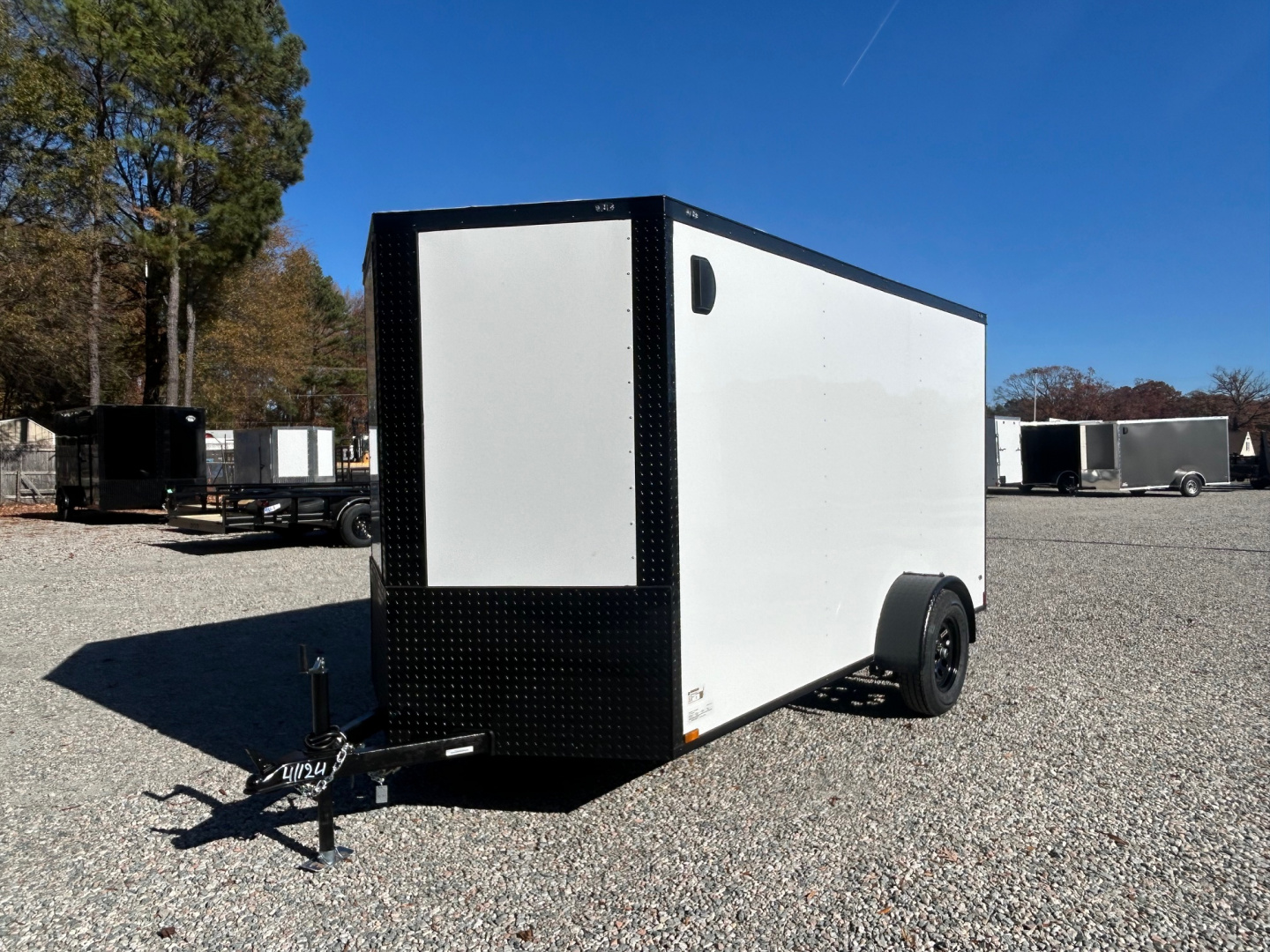 New 2026 Anvil 6X12 w/ Black Out Package & Ramp Cargo / Enclosed Trailer