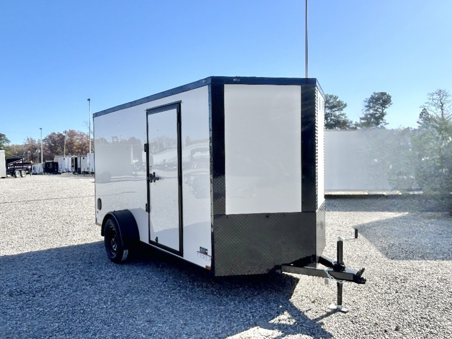 New 2026 Anvil 6X12 w/ Black Out Package & Ramp Cargo / Enclosed Trailer
