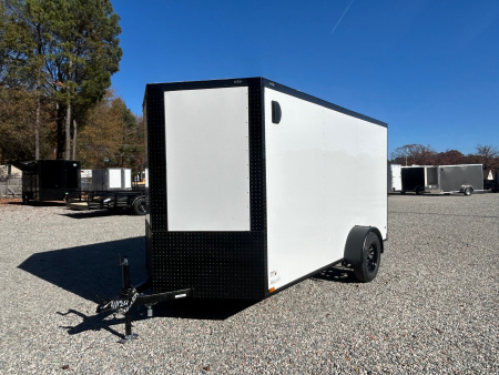 New 2026 Anvil 6X12 w/ Black Out Package & Ramp Cargo / Enclosed Trailer