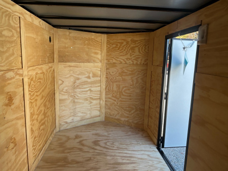 New 2026 Anvil 6X12 w/ Black Out Package & Ramp Cargo / Enclosed Trailer