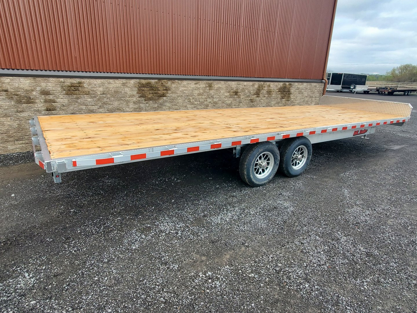 New 2026 Enbeck 24' 5 Ton Deckover Flatbed Trailer