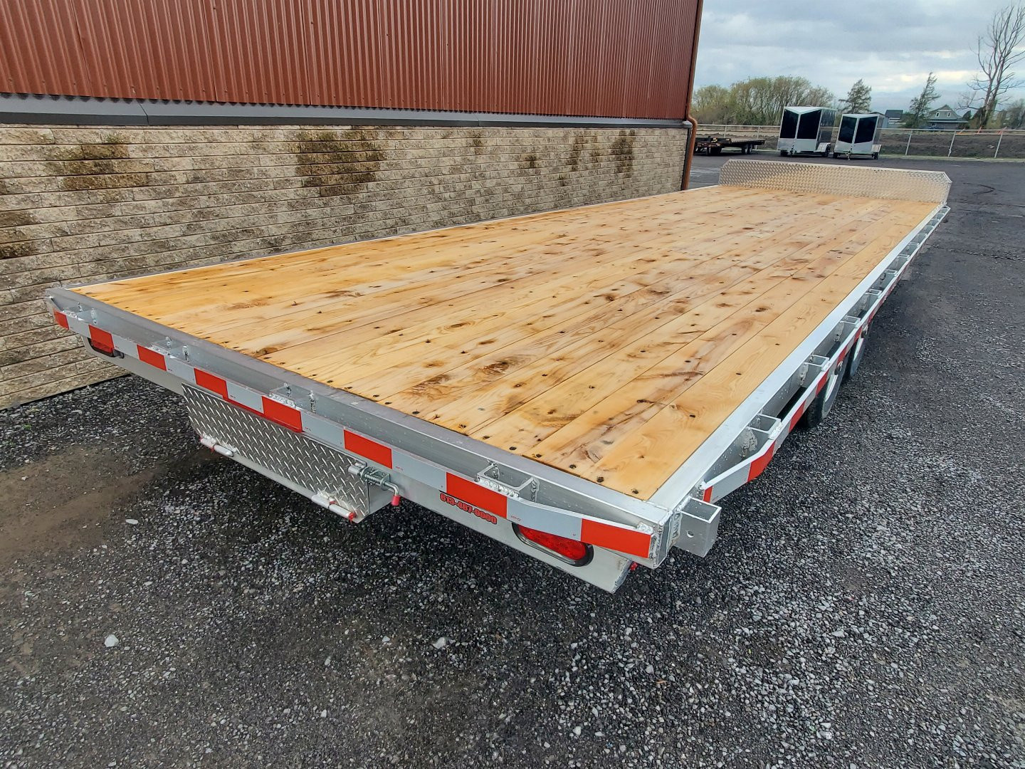 New 2026 Enbeck 24' 5 Ton Deckover Flatbed Trailer