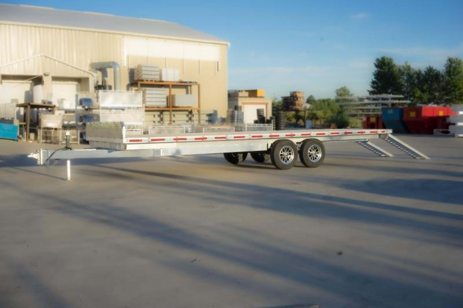 New 2026 Enbeck 24' 5 Ton Deckover Flatbed Trailer