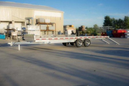New 2026 Enbeck 24' 5 Ton Deckover Flatbed Trailer