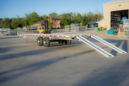 New 2026 Enbeck 24' 5 Ton Deckover Flatbed Trailer