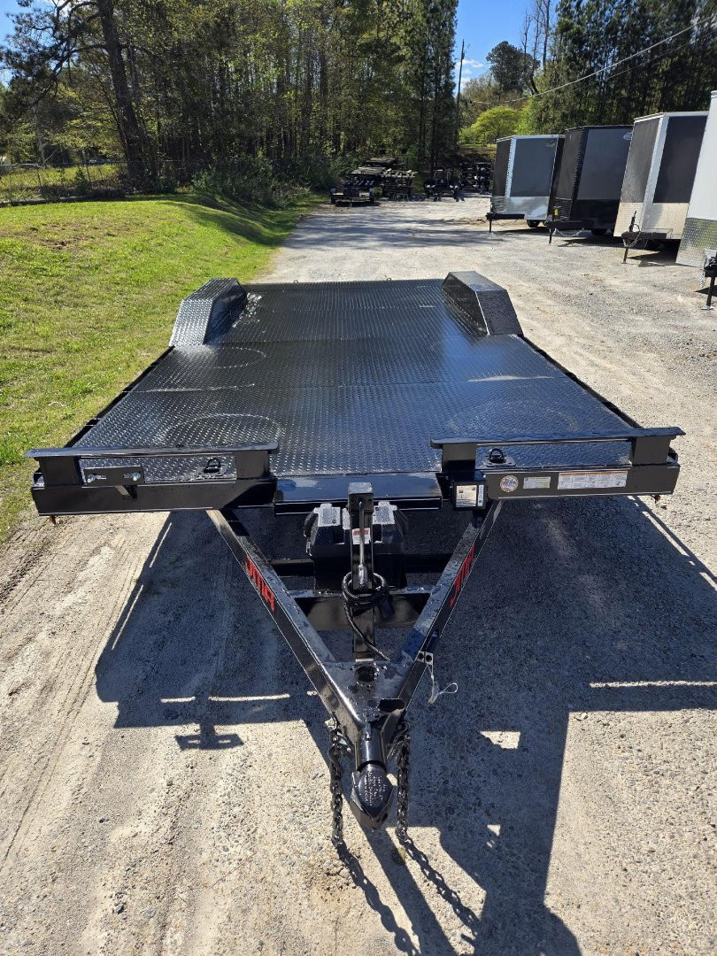 New 2026 10K 102X20 STEEL FLOOR CAR HAULER WITH WINCH PLATE AND BATTERY BOX