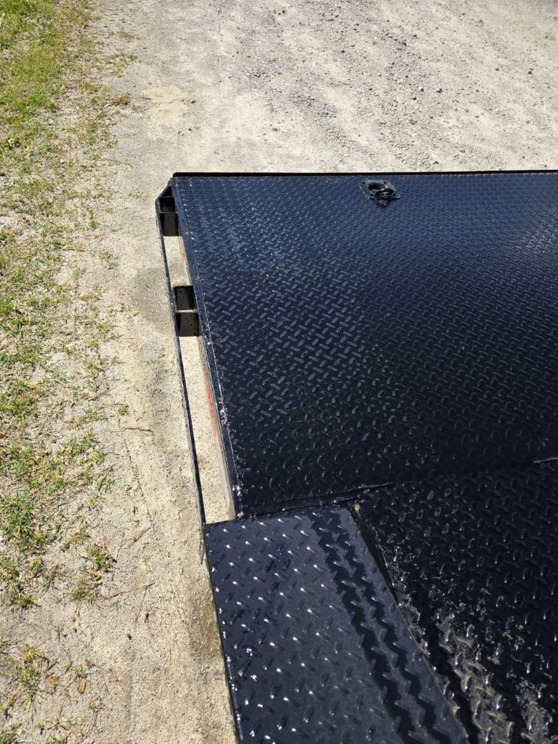 New 2026 10K 102X20 STEEL FLOOR CAR HAULER WITH WINCH PLATE AND BATTERY BOX