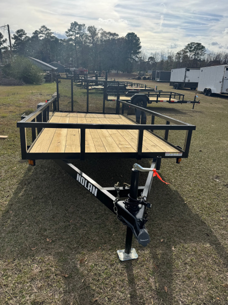 New 2026 Nolan Manufacturing NOL614SA Utility Trailer