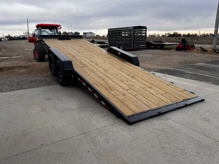 New 2026 H&H Trailers 82"X22' EX 14K SPEEDLOADER POWER TILT Car / Racing Trailer