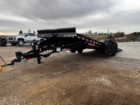 New 2026 H&H Trailers 82"X22' EX 14K SPEEDLOADER POWER TILT Car / Racing Trailer