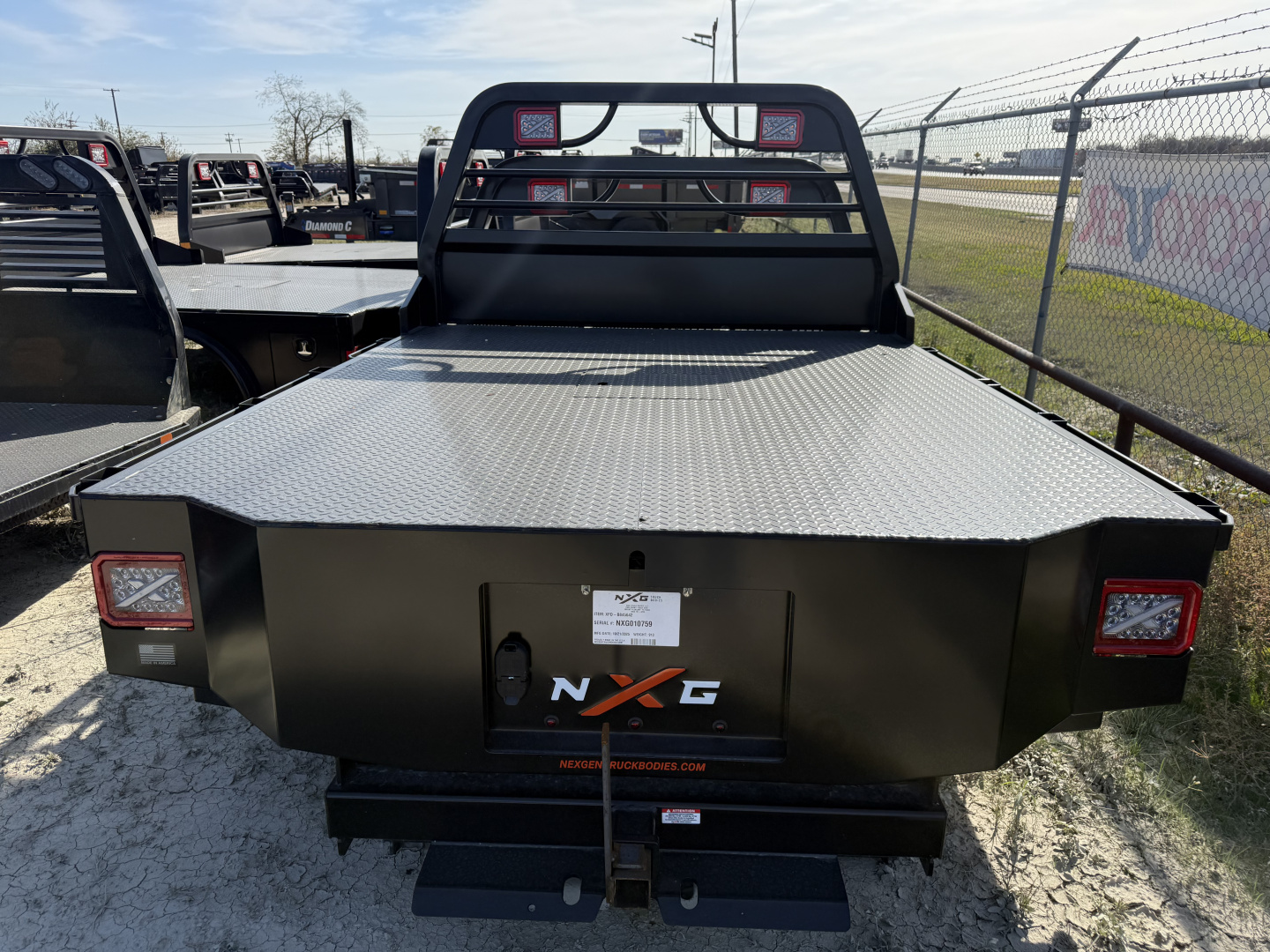 New 2025 NXG Truck Bodies FLAT DECK 8'6" SW 56CA Truck Bed