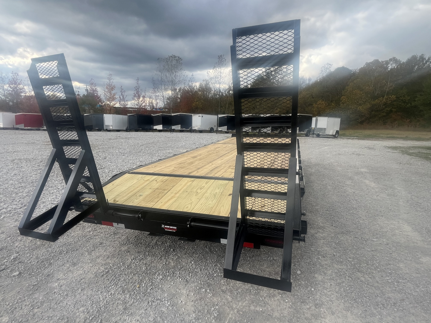 New 2026 Trailblazer 102X24 DECKOVER TRAILER 14K W/STAND UP RAMPS