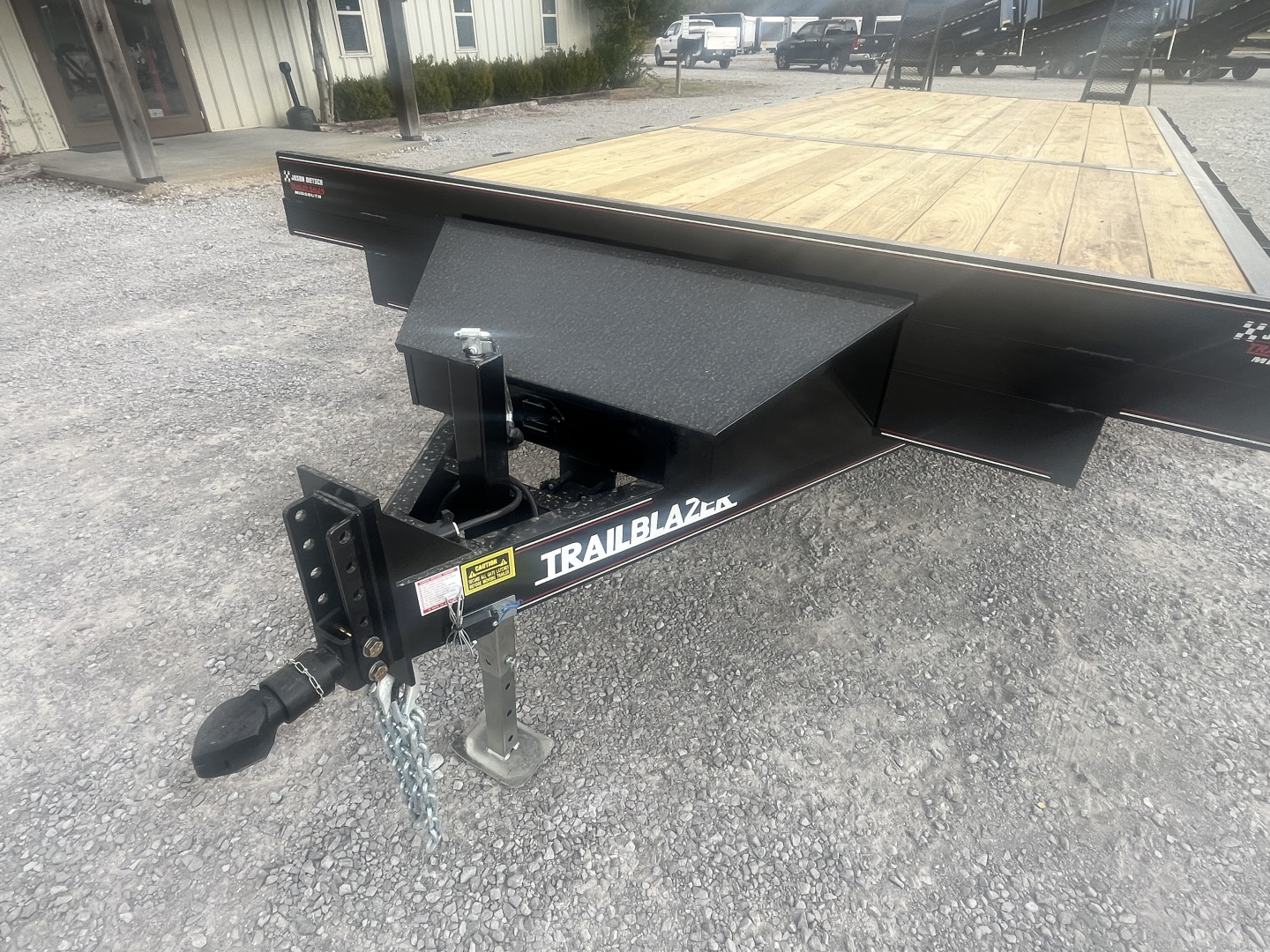 New 2026 Trailblazer 102X24 DECKOVER TRAILER 14K W/STAND UP RAMPS
