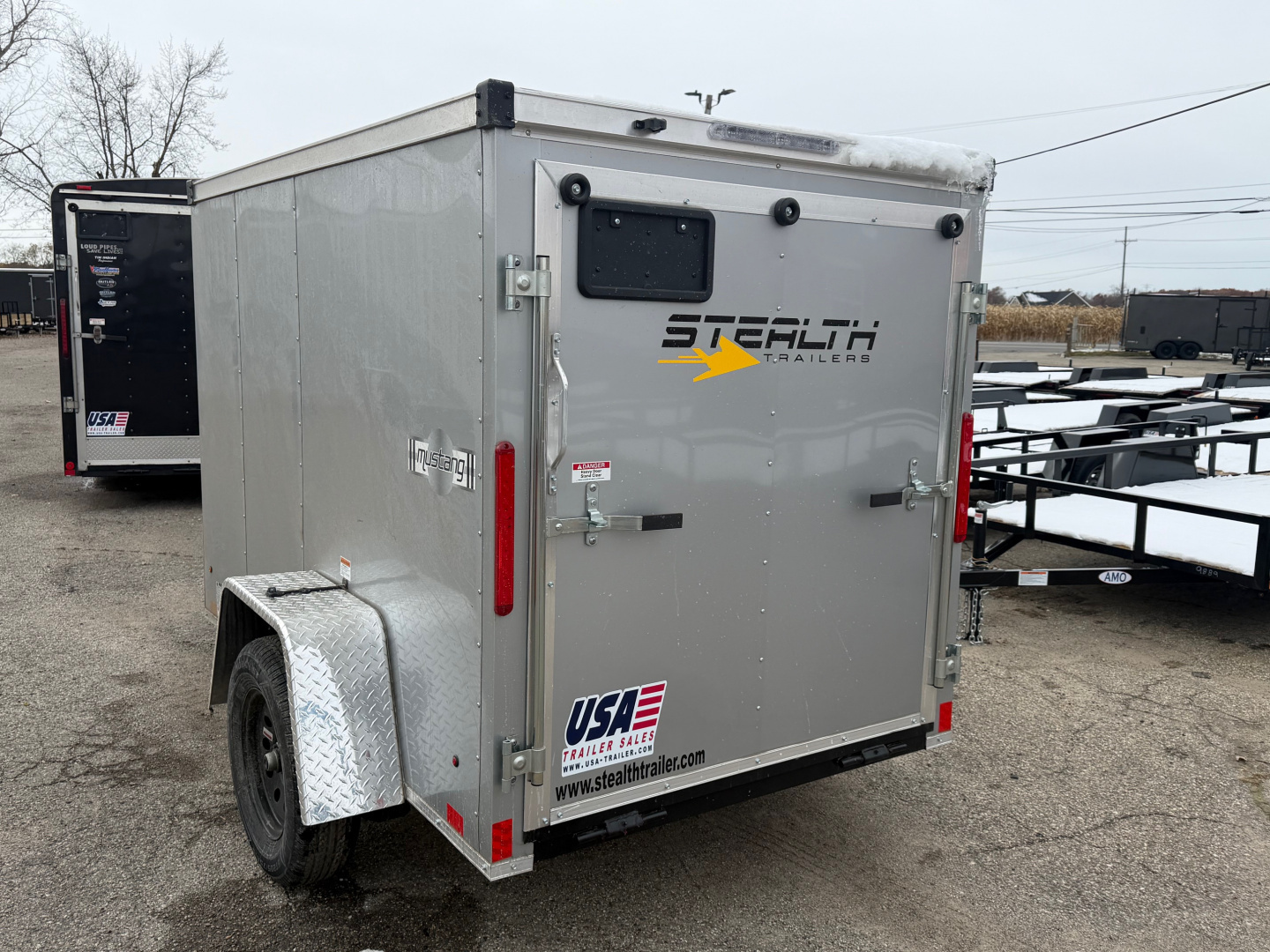 New 2026 Stealth 5 x 8 Enclosed Trailer w/ Ramp (Single) Cargo / Enclosed Trailer