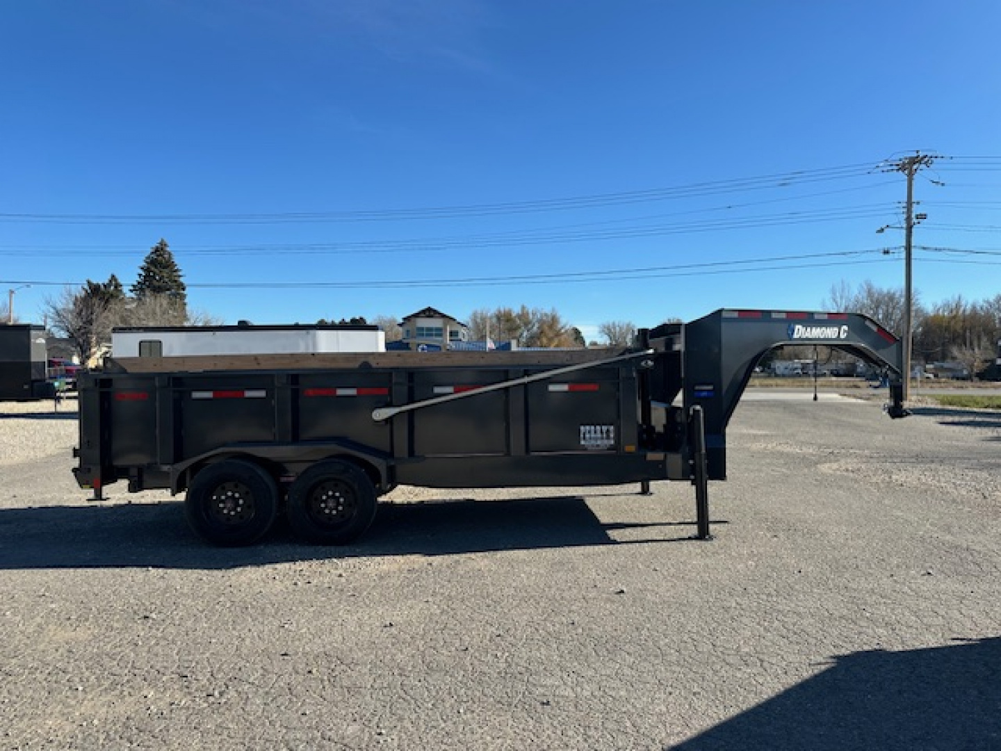New 2026 Diamond C 16' Dump Box GN