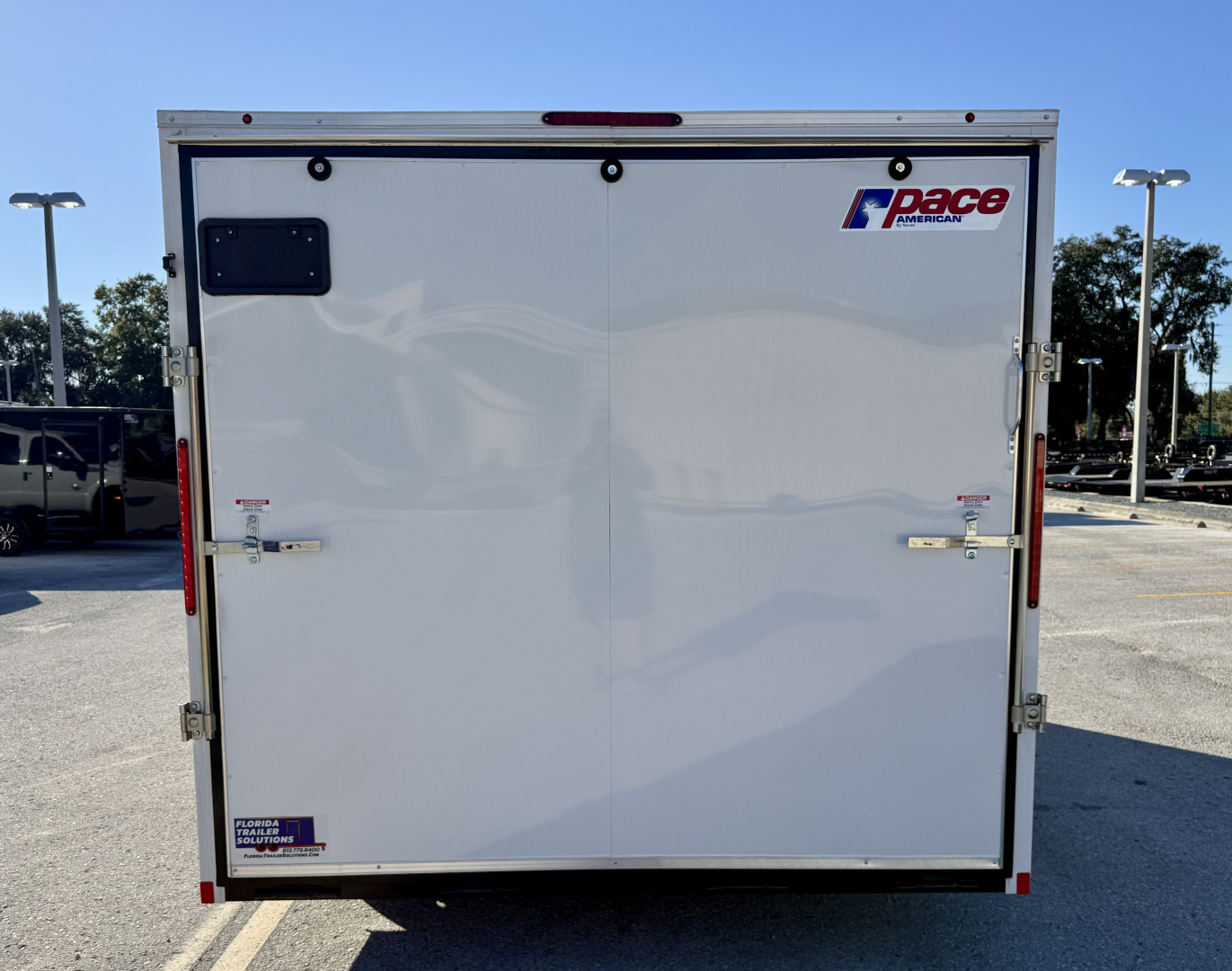 New 2026 Pace American 8.5x16 Rear Ramp Door 7K Cargo / Enclosed Trailer