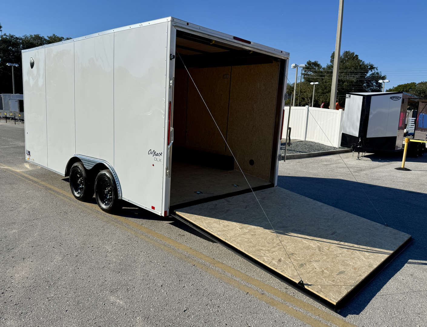 New 2026 Pace American 8.5x16 Rear Ramp Door 7K Cargo / Enclosed Trailer