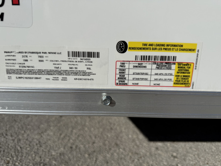 New 2026 Pace American 8.5x16 Rear Ramp Door 7K Cargo / Enclosed Trailer