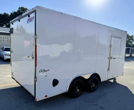 New 2026 Pace American 8.5x16 Rear Ramp Door 7K Cargo / Enclosed Trailer