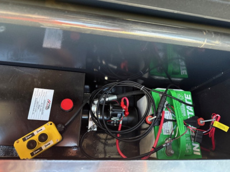 New 2026 Hillcrest Charcoal 7'x16' 17.6k Gooseneck Dump Trailer