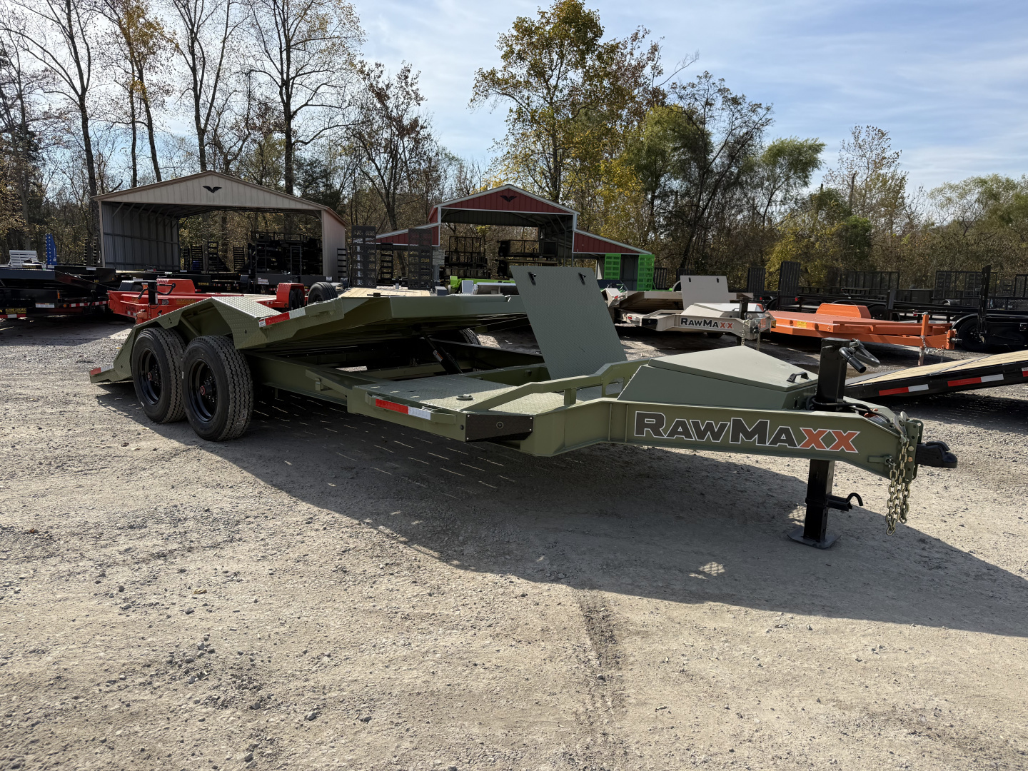 New 2026 RawMaxx 20K GTX 102X20 DOF TILT Equipment Trailer