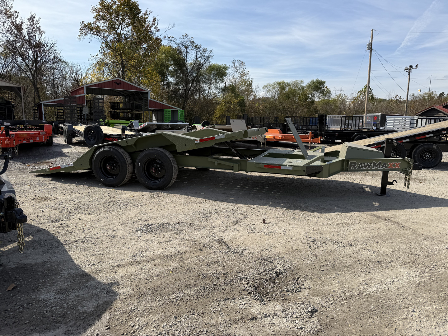 New 2026 RawMaxx 20K GTX 102X20 DOF TILT Equipment Trailer