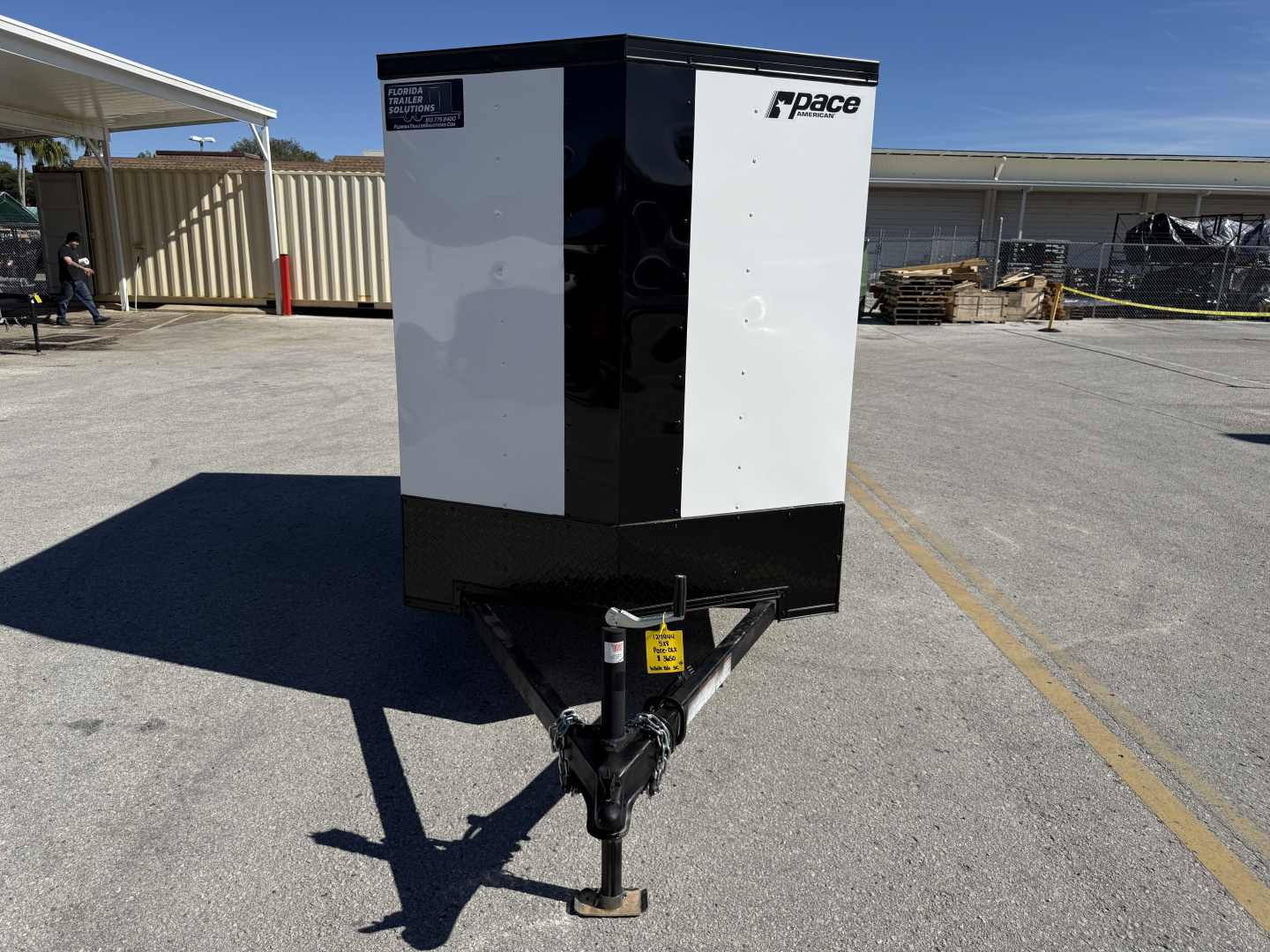 New 2026 Pace American 5x8 3K Rear Ramp Door W/ No Side Door Cargo / Enclosed Trailer