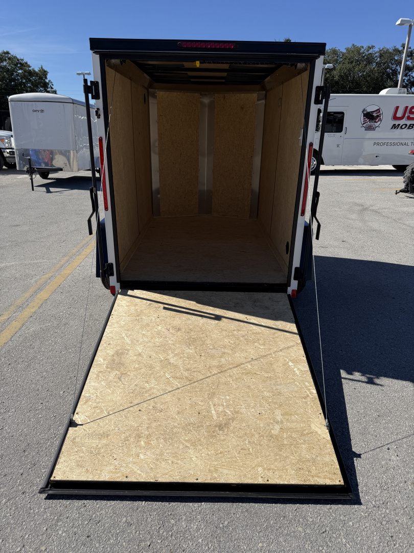New 2026 Pace American 5x8 3K Rear Ramp Door W/ No Side Door Cargo / Enclosed Trailer